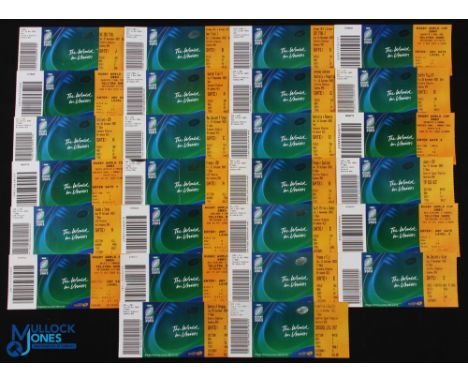 2003 RWC Rugby Ticket Selection (25): England's winning final, 3/4 playoff, both semis, quarters at Melbourne &amp; Brisbane;