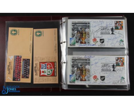 Superb 1960s on Rugby etc FDC Collection (88): As good and large a selection of rugby-related first day covers as we have see