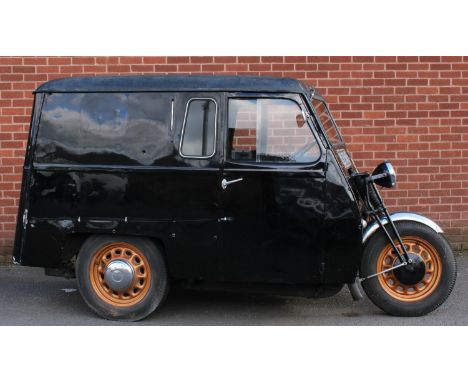 Classic Car - A 1953 Reliant 'Regent' box van, NLR 945, 750cc, chassis number 520119, engine number 9806, first registered Ap