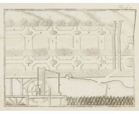 French Agriculture.- La Salle de L'Etang (Simon-Philibert de) Manuel d'Agriculture..., half-title, engraved frontispiece by B