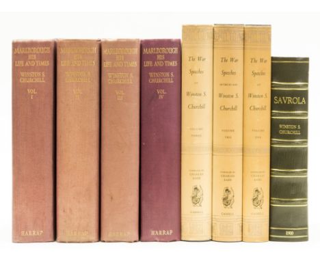 Churchill (Sir Winston Spencer) Savrola: the Tale of the Revolution in Laurania, first English edition, half title, occasiona
