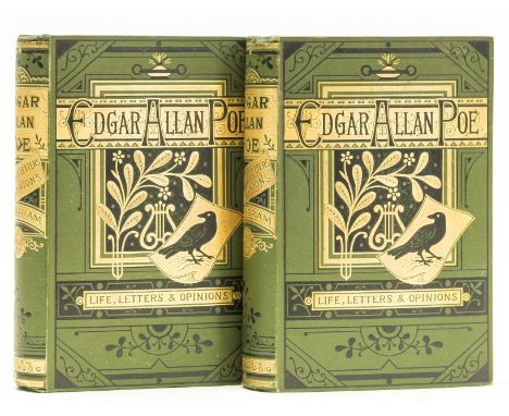 NO RESERVE Ingram (John H.) Edgar Allan Poe: His Life, Letters and Opinions, 2 vol., first edition, mounted photographic fron