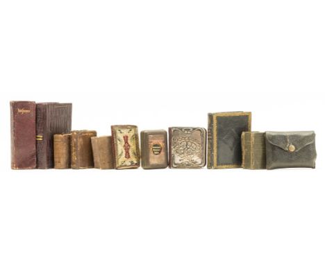 Small &amp; miniature books.- Bible, English.- , The Holy Bible, 44 x 34mm., half-title with full-page illustrations verso, o