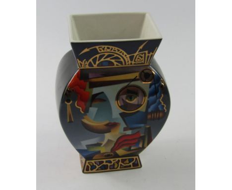 Goebel Artists Orbis Limited Edition vase after P Kaplun, Uta pattern No 0272 of 1000, printed mark beneath, 24cm high.