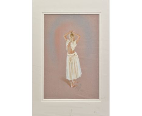 KAY BOYCE (BRITISH CONTEMPORARY), 'Angelina II', a Limited Edition print of a female figure, 56/295, signed in pencil, with c