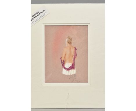 KAY BOYCE (BRITISH CONTEMPORARY), 'Lucy', a Limited Edition print of a female figure, 267/650, signed in pencil, with certifi