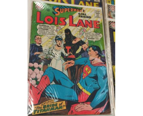 11 editions of Vintage Louis Lane DC Comics. 1966. 