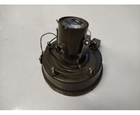 1940's Mini search light. 10cm in height, 10cm diameter A/F. 