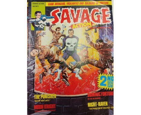 2 Vintage Savage Action Comics. Issue No. 1 &amp; 2. 