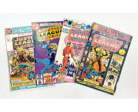 4 Vintage DC Comics "Justice League of America". 