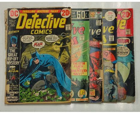 5 editions of Vintage DC's Batman - Detective Comics. 
