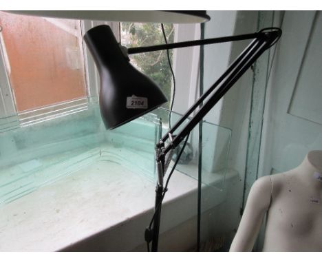 Anglepoise Type 75 black standard lamp