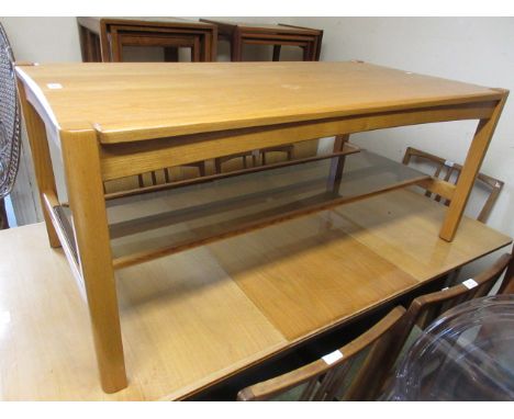 20th Century Ercol rectangular elm coffee table