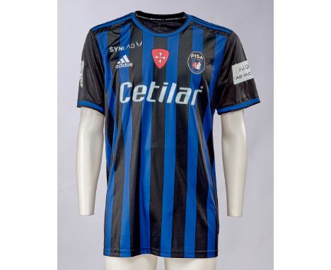  R?zvan Marin - Pisa S.C. 1909  -  Stagione 2021-2022 - Maglia gara home, Adidas, a maniche corte, taglia L.  Nome e numero 8