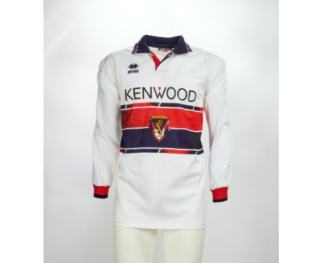 Genoa Cricket and Football Club  - Stagione 1993-1994 - Maglia gara away, Errea, a maniche lunghe, taglia XXL.  Sul fronte: s