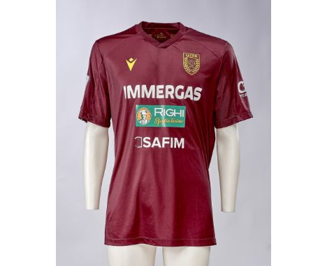 Przemys?aw Szymi?ski - A.C. Reggiana   - Stagione 2023-2024 - Maglia gara home, Macron, a maniche corte, taglia XL.&nbsp;  No