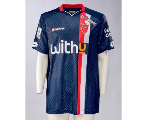 Kevin-Prince Boateng - A.C Monza  - Stagione 2021-2022 - Maglia gara third, Lotto, a maniche corte, taglia XL.&nbsp;  Nome e 