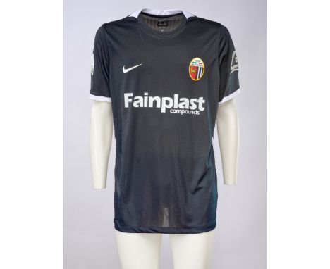 Eric Botteghin - Ascoli Calcio  - Stagione 2007-2008 - Maglia gara third, Nike, a maniche corte, taglia L.  Nome e numero 33 