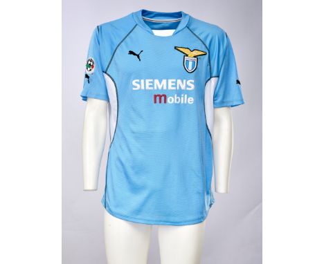 Guerino Gottardi  -  Stagione 2001-2002 - Maglia gara home, Puma, a maniche corte, taglia non leggibile.  Nome e numero 17 in