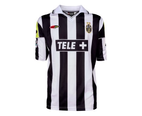 Antonio Conte – Juventus F.C. - Antonio Conte – Juventus F.C.   - Stagione 2000-2001 Maglia gara home, Lotto, a maniche corte