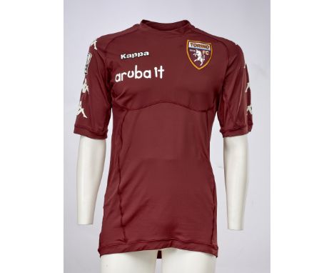 Danilo D'Ambrosio - Torino F.C.  - Stagione 2011-2012 - Maglia gara home, Kappa, a maniche corte, taglia L.  Nome e numero 3 