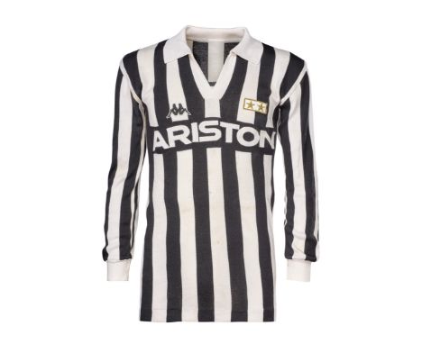 Roberto Galia (attribuita) - Juventus F.C.  - Stagione 1988-1989 - Maglia gara home, Kappa, a maniche corte, senza indicazion