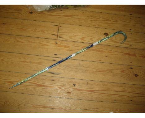 Glass walking stick