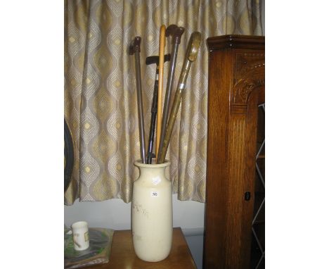 Stick Stand &amp; Contents