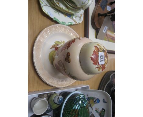 2 Items of Royal Worcester Paisley China