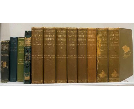 MORRIS (B R) &amp; W B TEGETMEIER. British Game Birds and Wildfowl, 5th edition, in 2 vols, 1897, large 8vo, double page colo