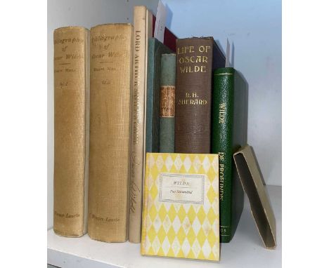 WILDE (Oscar) Bibliography, by Stuart Mason, in 2 vols. 1914, 8vo, signed edition de luxe no. 19/100 copies, uncut, original 