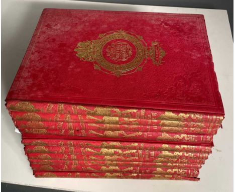MARTIN (R M) The British Colonies, their History, Extent, Condition and Resources, 10 divisional parts, London and New York: 