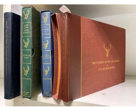 BALFOUR-BROWNE (V R) The Stalking Letters and Sketches, Antony Atha, 1978, oblong 4to, colour illustrated, no.238 of 950 copi