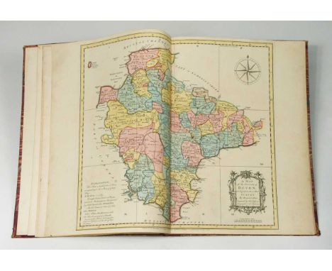 DONN (Benjamin) A Map of the County of Devon with the City and County of Exeter, Engraved by Thomas Jefferys. London: for the