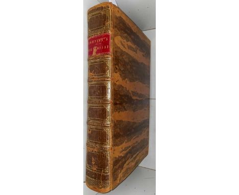 JOHNSON (Samuel) A Dictionary of the English Language, 7th edition 1785, folio, engraved portrait frontis, gift inscription o