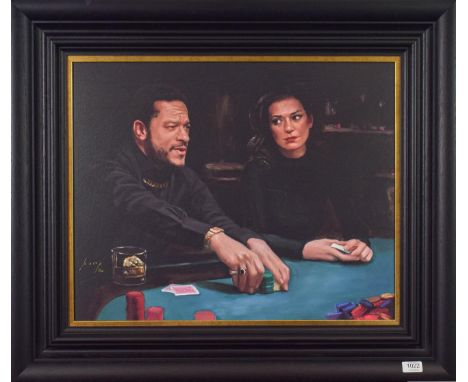 Vincent Kamp (Contemporary)  ''Antoine's Last Move''  Signed and numbered 1/150 Giclee print on board, 49.5cm by 62cm  Artist