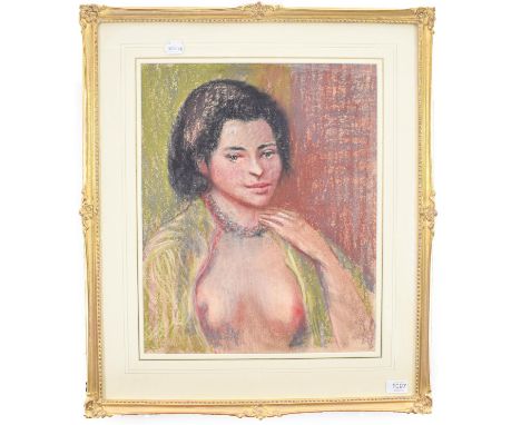Tom Keating (1917-1984) After Renoir, portrait of a lady Pastel, 49cm by 39cm  Provenance Christie's sale 10-09-1984 £2200  A