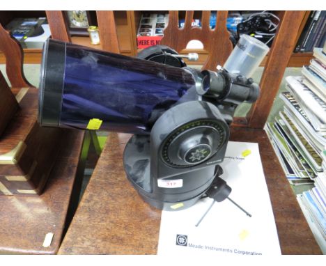 MEADE ETX TELESCOPE WITH MANUAL. (AF)