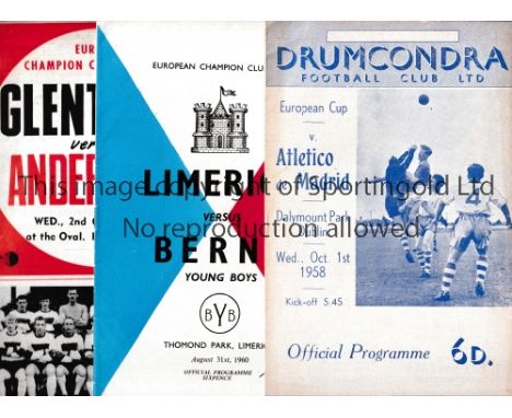 IRISH       A collection of 22 programmes from both Northern Ireland and the Republic 1957-1977. Domestic matches to include 