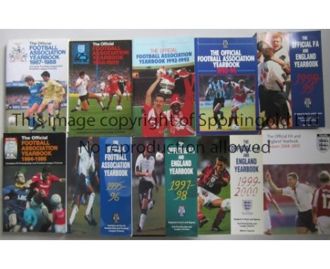 FA YEAR BOOKS MOTSON A complte run of FA Year books from the first issue 1948/49 to 2010/11. All the annuals come from the pr