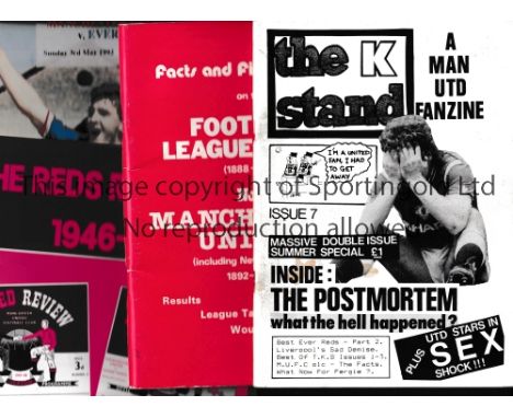 MANCHESTER UNITED     Three brochures: The Reds Reviews 1946-58 by Roy Cavanagh. The Football League Clubs No. 2 Manchester U