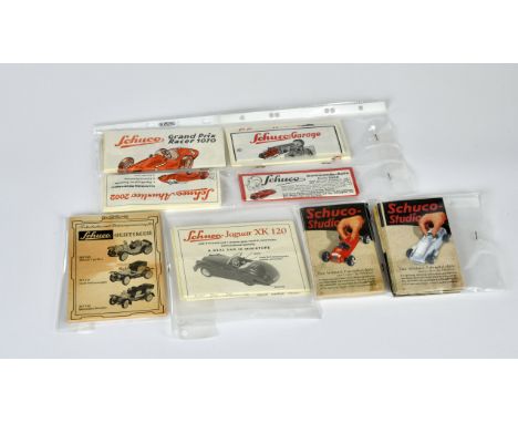 Schuco, Gama, Trix + Dickie, 80 originale Bedienungsanleitungen, Z 1