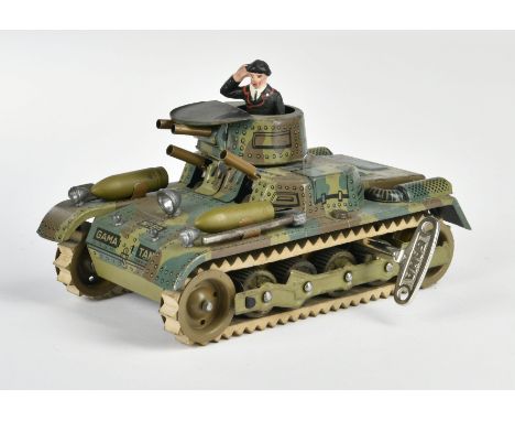 Gama, Panzer, Nr. 60, Germany VK, 19 cm, Blech, UW ok, min. LM, komplett, Z 1-2
