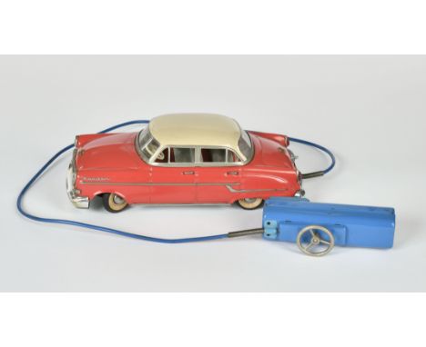 Gama, Opel Kapitän, W.-Germany, 25,5 cm, Blech, Bat. Antrieb defekt, min. LM, optisch Z 2+