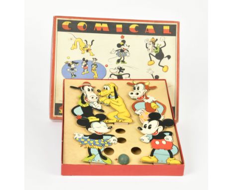 Chad Valley, Comical Skitles Disney, England, 26x32 cm, Holz, Okt Z 1, Z 1