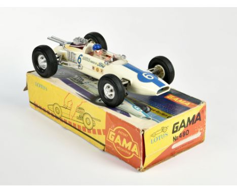 Gama, Ford Lotus, W.-Germany, 35 cm, Kst, Friktion ok, Okt Z 3, Z 1