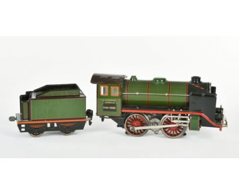 Märklin, Lok R 66/12920 mit Tender, Germany VK, Spur 0, min. LM, sonst sehr schöner Zustand