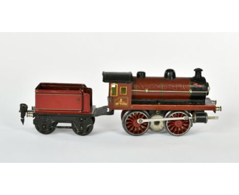 Märklin, Lok R 12970 mit Tender, Germany VK, Spur 0, Antrieb ok, altersbedingte LM, sonst guter Zustand