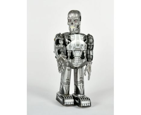 Arnold Terminator Robot, 22 cm, Blech, UW ok, Z 1-