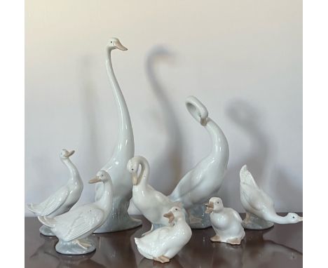 Nao by Lladro Geese 8x various Sizes